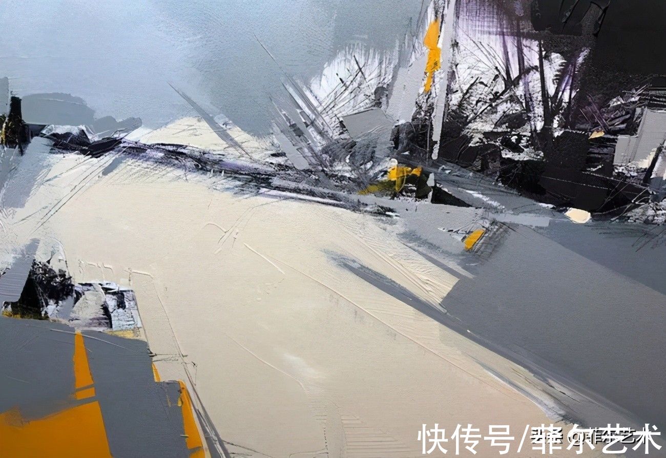 mich美国画家迈克尔风景油画作品用色大胆、明亮,传达出一种乐观精神