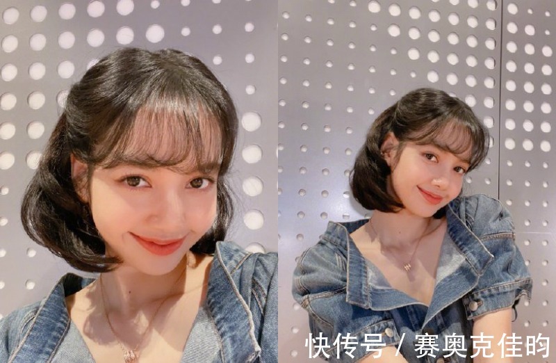 刘海|有一种美叫“Lisa的短发”,时而性感,时而很可爱!