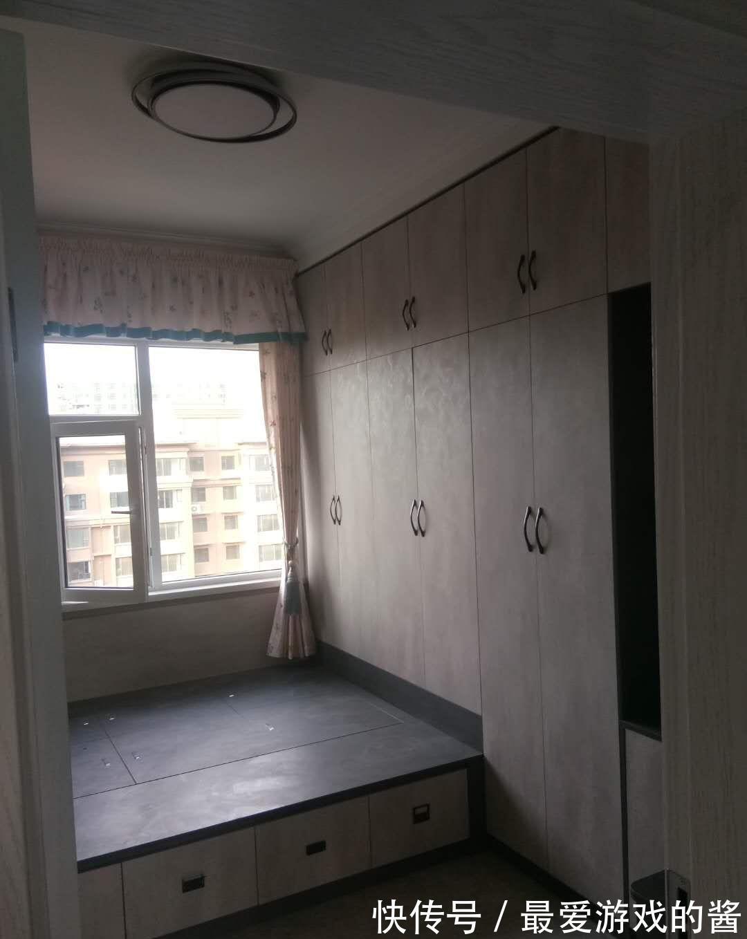 榻榻米|新房硬装完工,全屋定制柜子超实用,装修费花了15万还不包人工