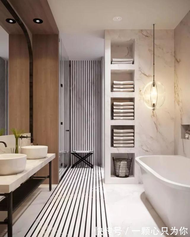 生活质量|一个漂亮的洗漱台，惊艳整个家！