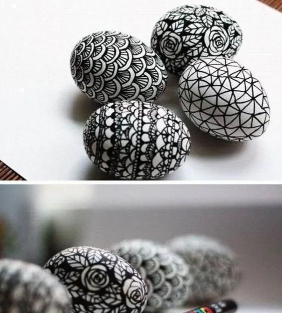 鸡蛋壳&蛋壳创意手工,大人小孩都可以学,只是简单画画,成品非常好看