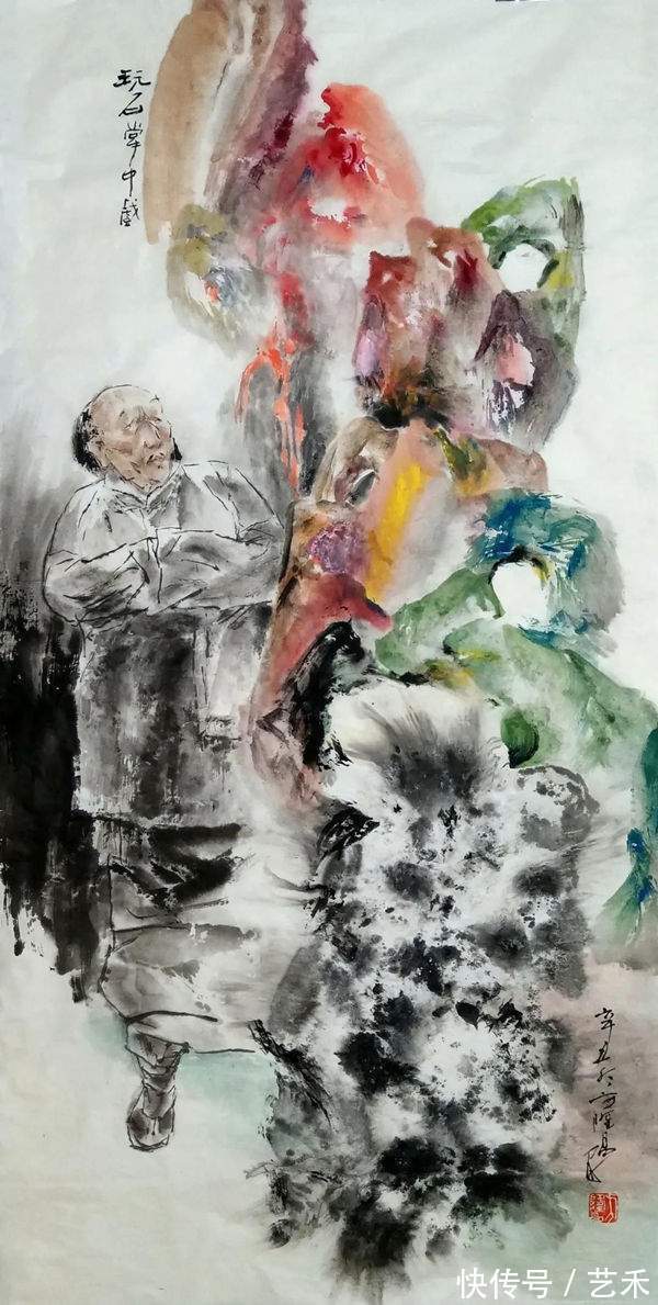 红与黑#方隆昌/澡雪精神——庆祝第24届冬奥会中国画24家学术邀请展