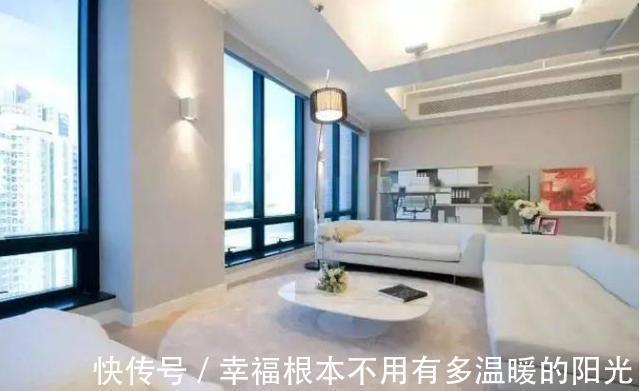 墙壁|94㎡简约一室房,没有墙的设计,连卧室都是“隐藏”起来的