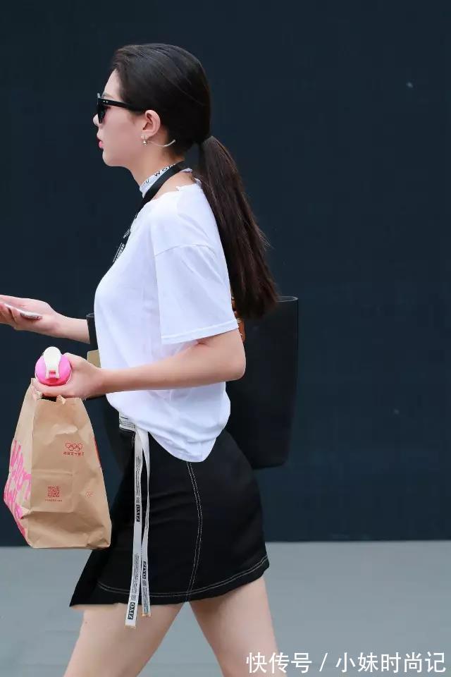 潮流 街拍路人,潮流前卫的穿搭,学会了,那你就是女神