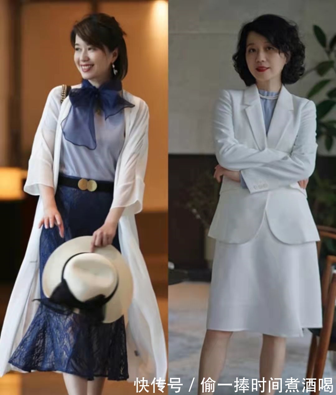 穿搭 50岁女人提气质的四个思路,不信瞧这位博主,每一套都优雅高级