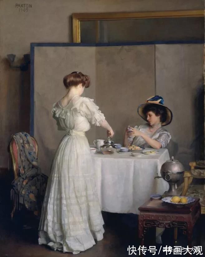 帕克斯顿|当代实力肖像画家帕克斯顿人物油画欣赏