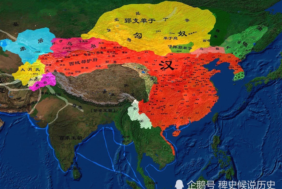 刘询|4岁死囚，20岁逆袭称帝，打下170万领土版图，汉宣帝到底有多牛？