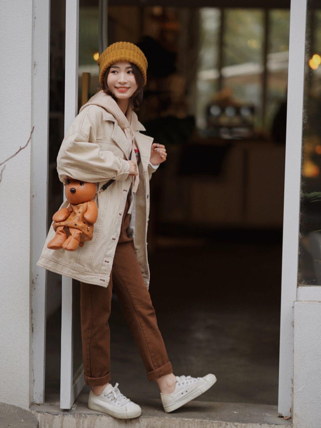 黄色系|冬季想耍帅,就试试“夹克”,又美又飒,160cm小个子也能驾驭