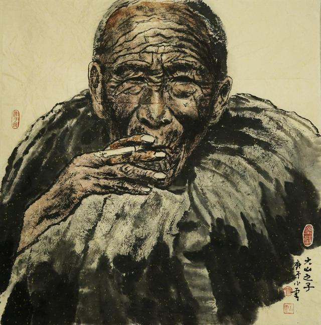 廖小云|廖小云水墨人物画作品欣赏