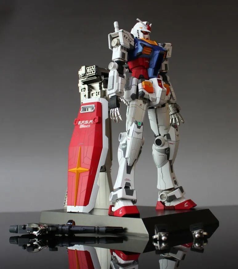 制作|1/100 RX-78-2F00涂装制作