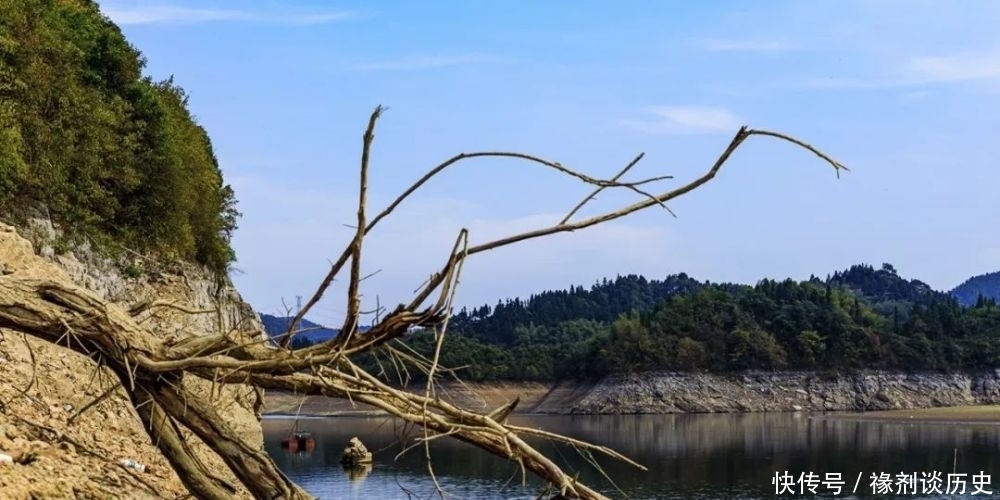 水位持续下降，六安一地流波古镇遗迹60多年后重见天日！