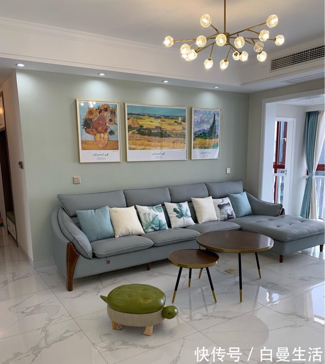 屋主|花了四个月终于完工,普通的装修,餐厅设卡座很实用,太聪明了