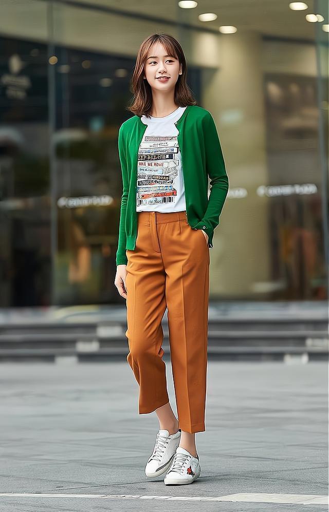 秋天针织衫怎么穿才好看学学这几招搭配法则,时髦高级又显瘦