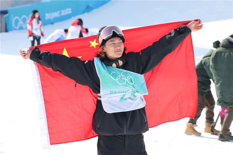 跳台|第六金！苏翊鸣单板滑雪大跳台夺冠