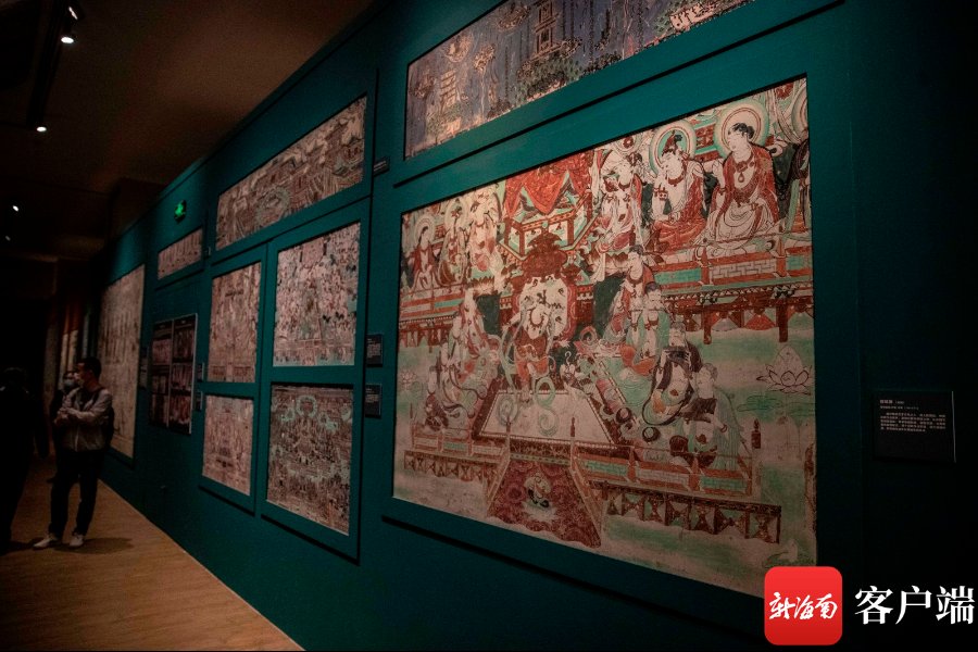 “觉色敦煌——敦煌石窟艺术展”在海南省博物馆开幕|组图 | 敦煌石窟