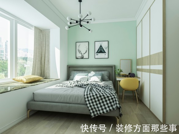 现代|104平现代三居室， ?? 营造一种人与自然和一的气氛