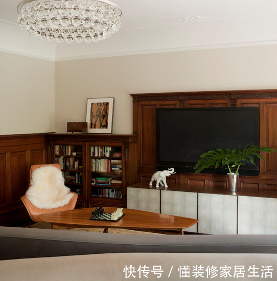 效果图|简欧电视背景墙装修效果图 让你家客厅美到爆