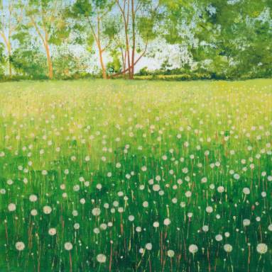 l她的画只用点,点了11年,点出了美到窒息的花园!