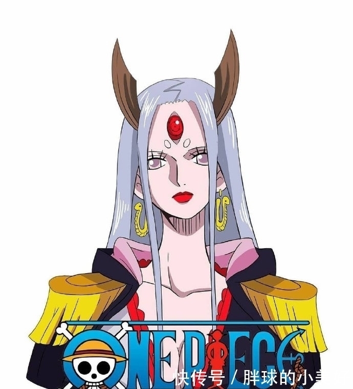 女帝|漫迷绘制6种画风的辉夜,鬼灭中是萌萝莉,海贼王里秒变女帝