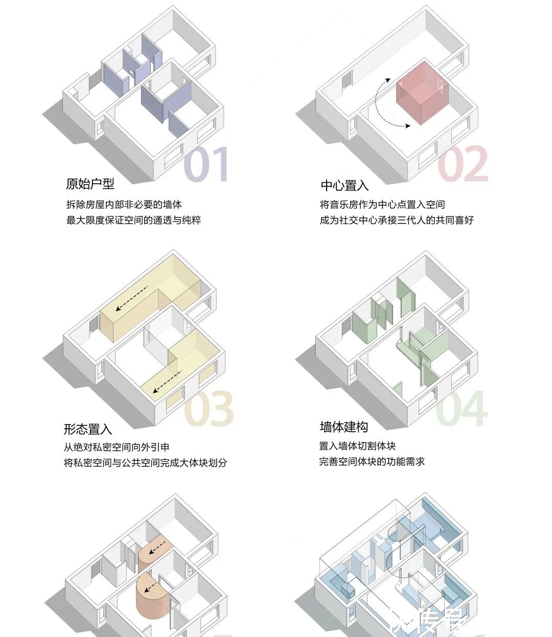 音乐|在66㎡小家里帮三代人实现音乐梦,这个设计太酷了!