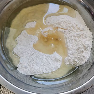 酥脆松软板栗饼简单操作