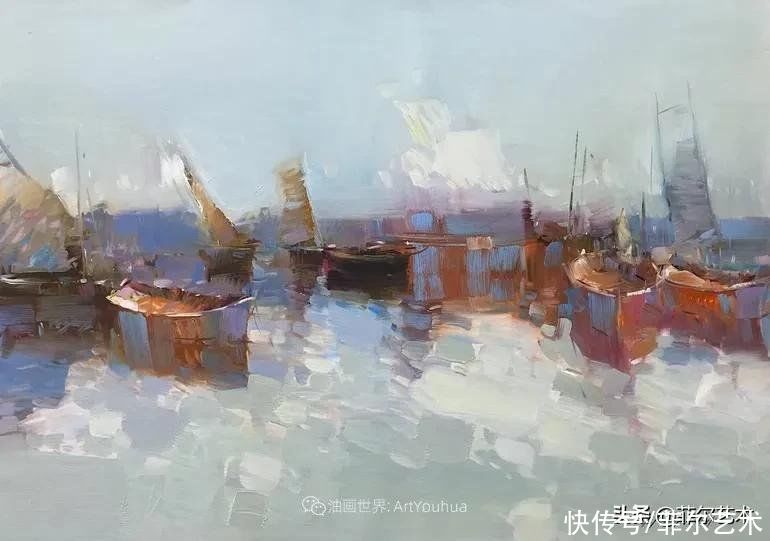 旅美|简单又清新，漂亮笔触~旅美亚美尼亚画家瓦赫·耶雷米扬油画欣赏