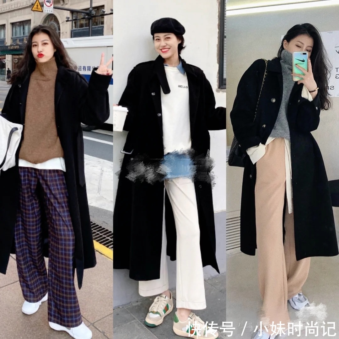 黑色大衣到底怎么搭配才能高人一等,又暖又时髦?