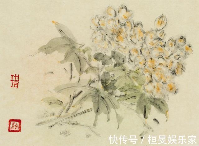 生命&画家对生命的理解可能都在她的画中,用一束花来表达自己的想法