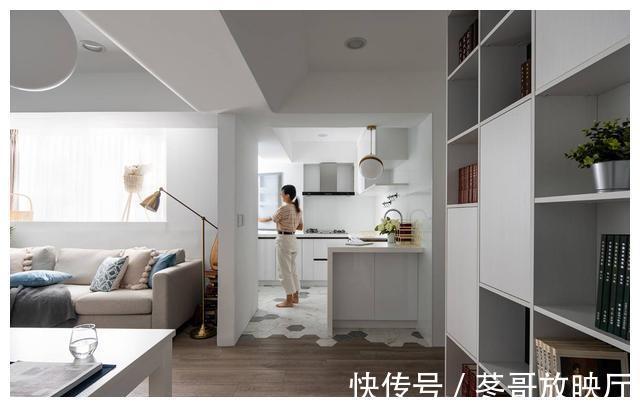 淡雅|她家是小户型装修的典范,套内66㎡,淡雅北欧风,简约又耐看!