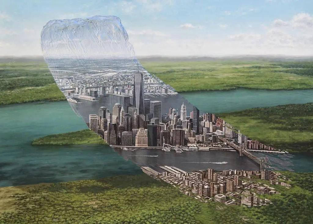 自然动物!他用“脏颜料”,毁掉漂亮的风景画,知道原因的人都沉默了