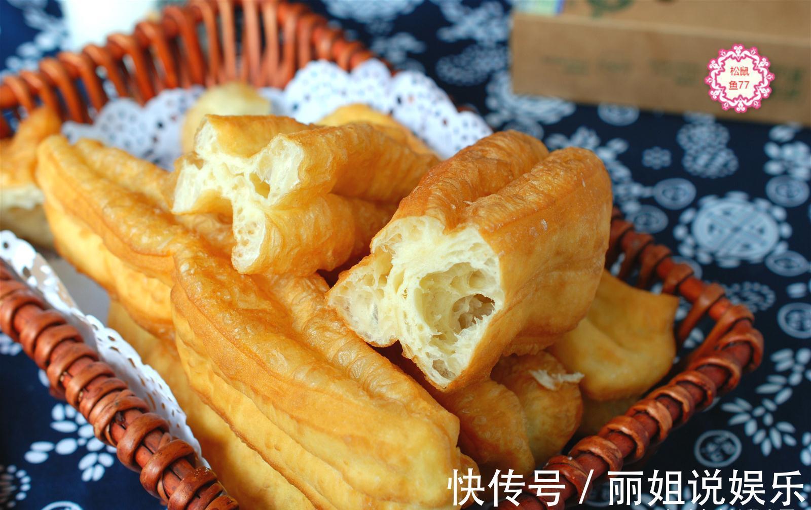 油条+油饼的详细配方和做法，不用酵母不用泡打粉，金黄酥脆真香