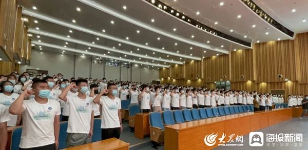 医学生|以伟大建党精神和抗疫精神，开启医路新征程——开学第一课，滨医学子这样上！