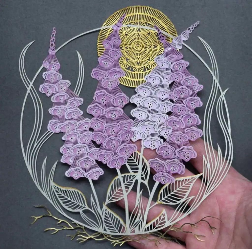  作品|一张纸，也可以雕出艺术，玩到极致，是创作人用心的美！