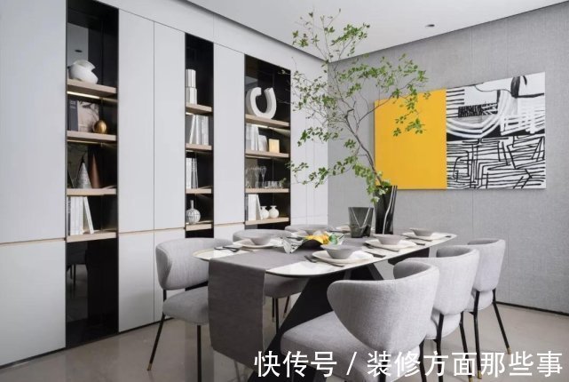 现代|120平简约风四居室,移步异景间,经过淬炼的现代美学悄然而出