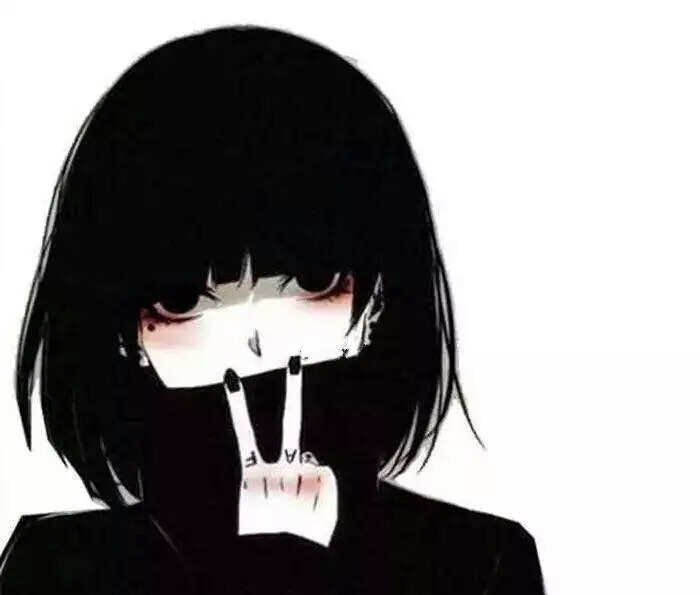 甜丧·低糖·动漫情头:全世界都坠入爱河,就我一个人还在岸上。