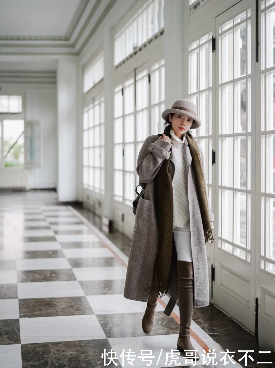 长靴显腿短?那是你还不会穿,这样搭配轻松穿出“大长腿”