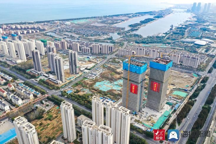 汪正|金日封顶! 日照中心5#、6#主体顺利竣工