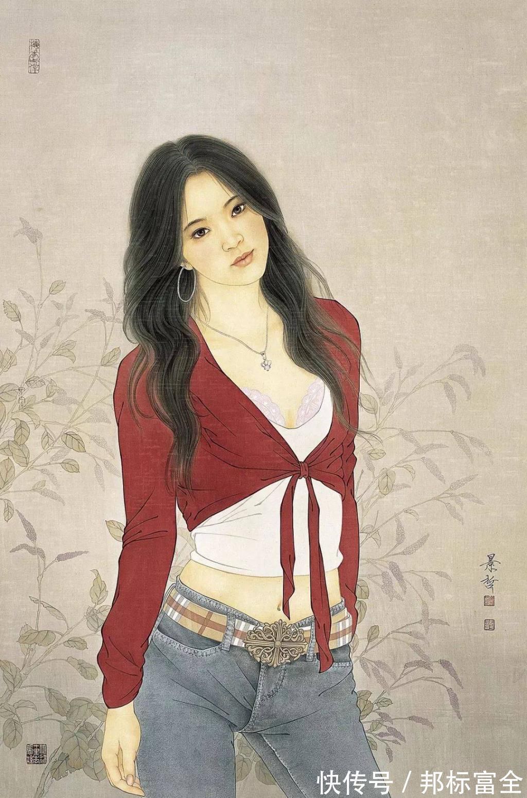 红妆@崔景哲:当古典美遇上工笔画,春风拂面惊艳四方