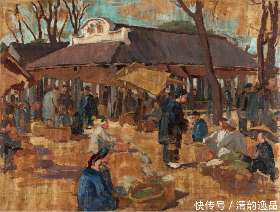 现当代著名油画家冯法祀油画作品集