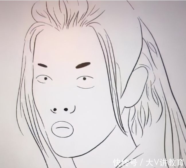 画风|美术生画到一半不想画了，画风逐渐变得“沙雕”，老师直言辣眼睛
