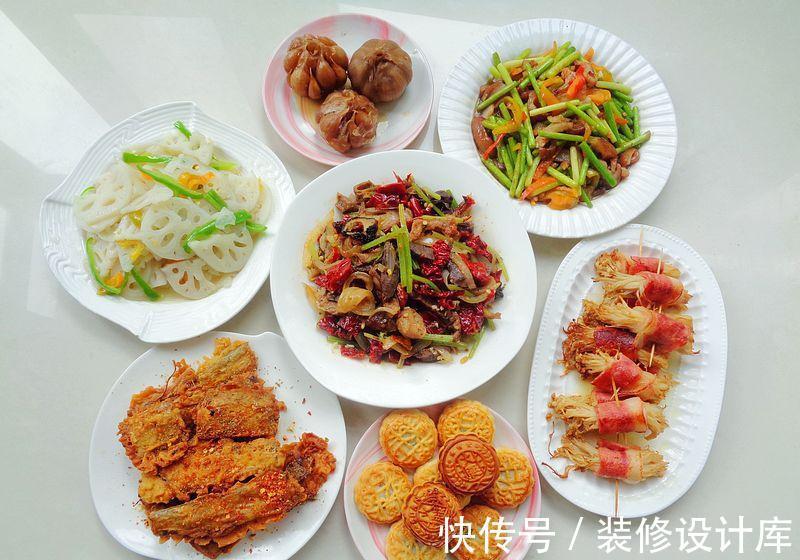 一日三餐|我家中秋节晚餐，只有5个菜，发到群里，都说太寒酸