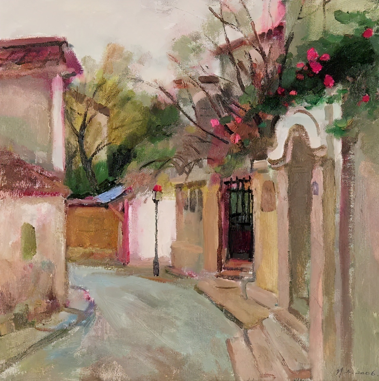 高级色彩,沈行工独特的诗意性油画