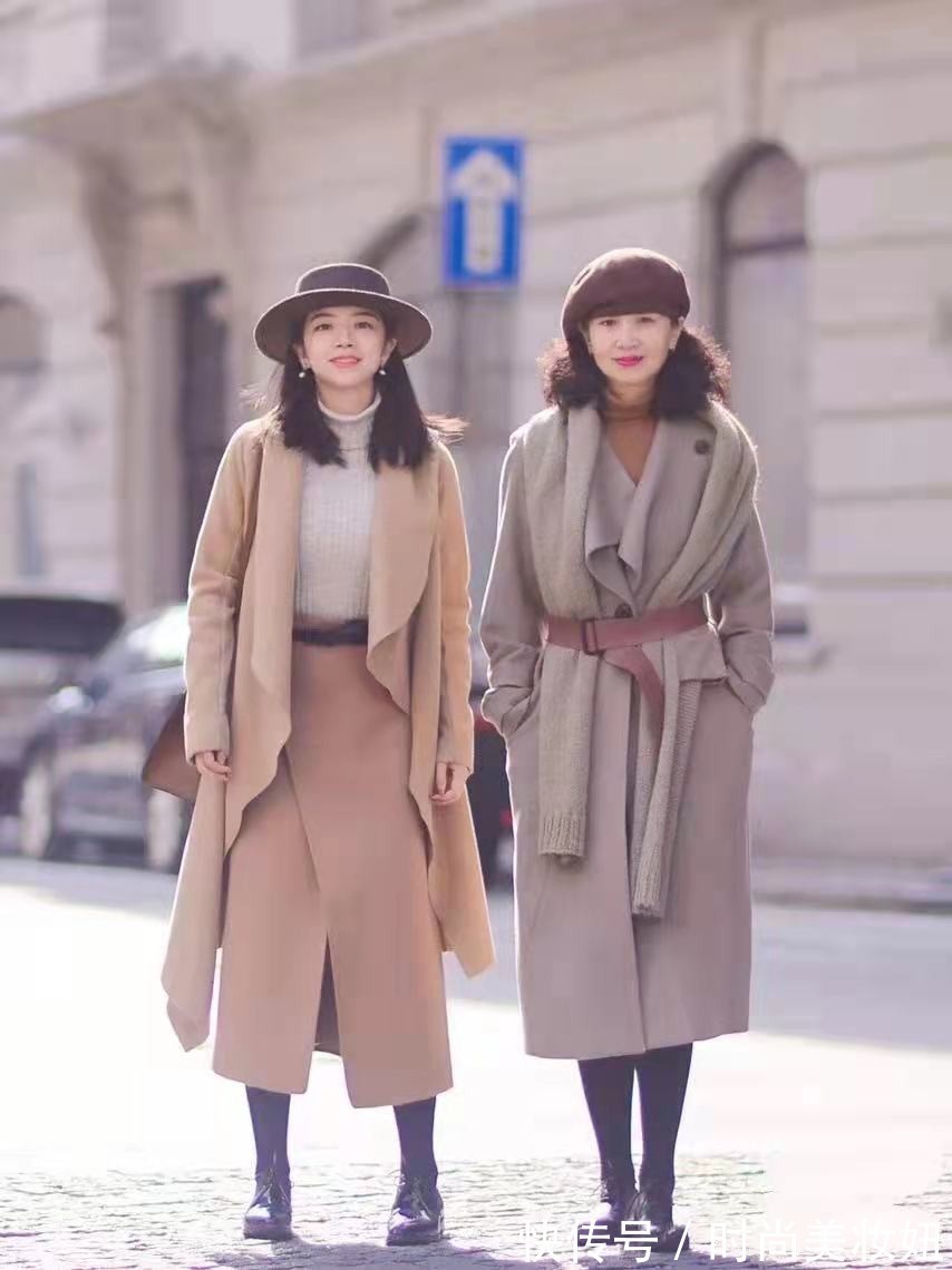 高雅感|高级感原来这么简单,基础大衣也能搭配大牌范,50岁照穿提升气质