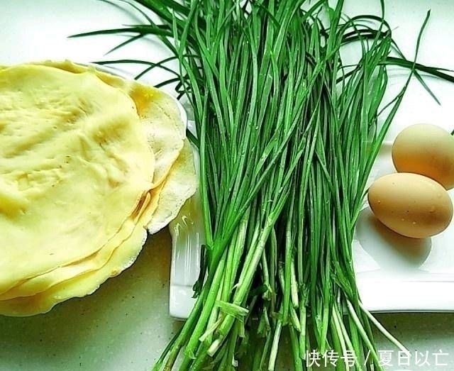 韭菜盒|薄饼韭菜盒，清爽柔软，省去揉滚步骤，省时省力
