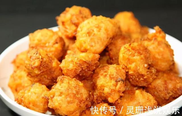 面粉|炸丸子时,切记直接加面粉!大厨教你这样做,丸子香酥又好吃