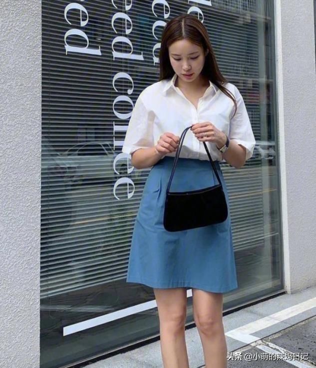 半身裙|夏季裙子就买这三个显白色,高级不说还减龄,照着穿就好