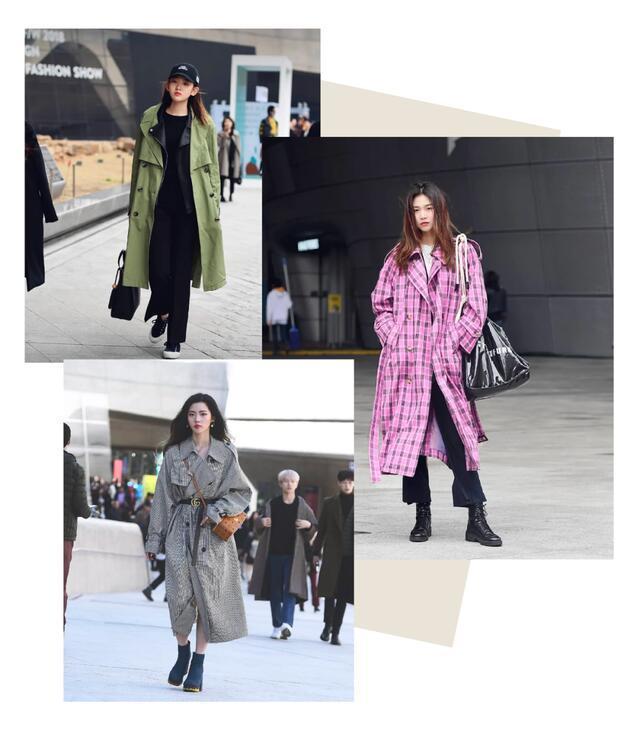 个子 穿搭怎么能少了风衣!这么穿气质又时髦太美了,各色各样很高级