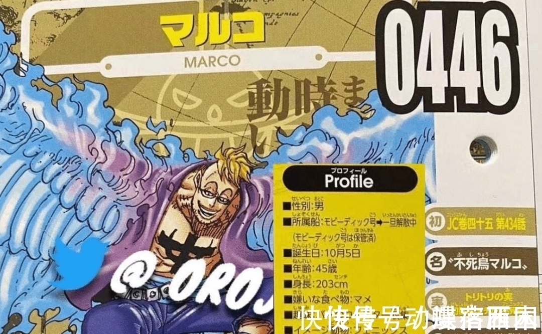 生命|海贼王:官方公布一波生命卡,罗杰的刀,马尔科的赏金都出来了