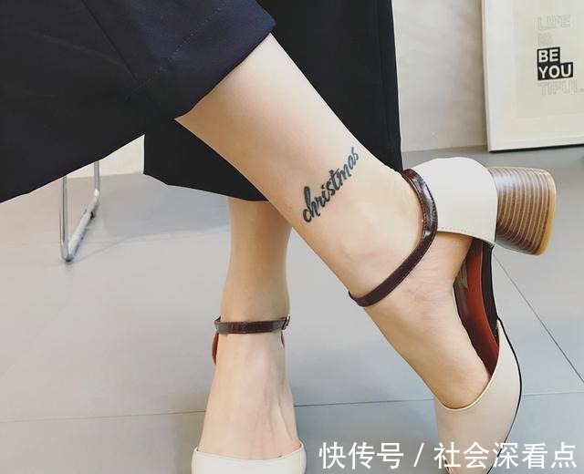 单鞋 时下流行的8款粗跟单鞋,你要的舒适显高它都有,真的美出范了!