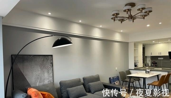 新家|年轻小夫妻83㎡新家,典型的一体化设计,越简单,越舒适